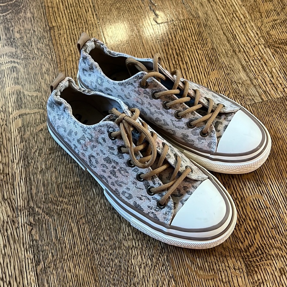 Cheetah low tops